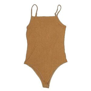 Wild Fable - Ribbed Bodysuit - Brown